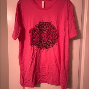Bella Canvas Hot Pink Crewneck Tee